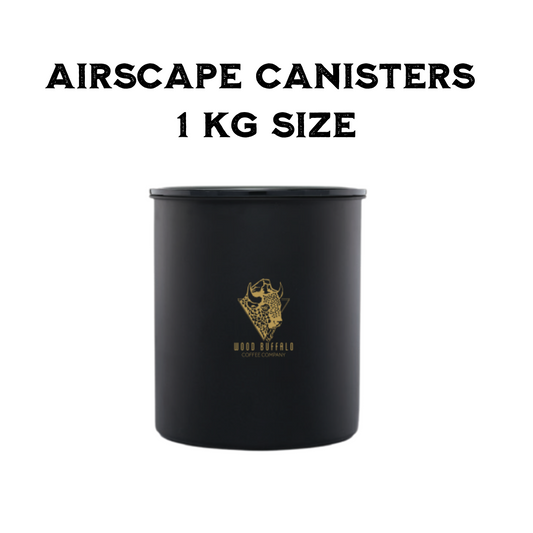 1 KG Wood Buffalo Coffee Airscape® Classic Canister