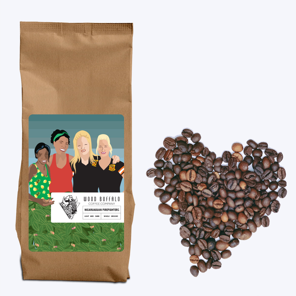 Las Diasos women and FMFD Firefit women 340 g bag coffee